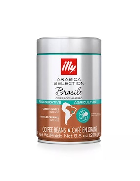 Café de grano sabor caramelo de Brasil Illy Selection Brasil 250 g