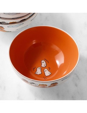 Set bowl Peanuts™ x Williams Sonoma The Great Pumpkin 4 piezas de porcelana