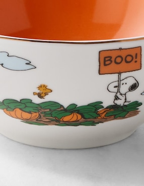 Set bowl Peanuts™ x Williams Sonoma The Great Pumpkin 4 piezas de porcelana