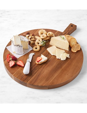 Tabla para queso Acacia de madera