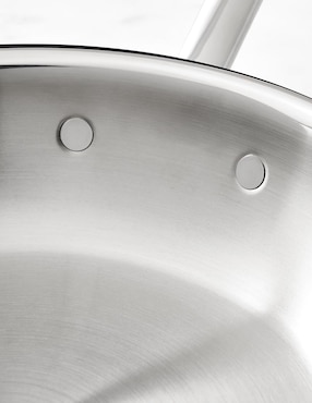 Batería de cocina Thermo-Clad de acero inoxidable 10 piezas