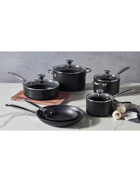 Batería de cocina Le Creuset TNS Pro de acero inoxidable antiadherente sin PFOA 10 piezas