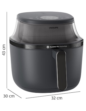 Freidora de aire Philips Serie 3000 RapidAir Plus 6.2 L