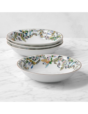Imagen de producto Set bowl Papillon 4 piezas de porcelana