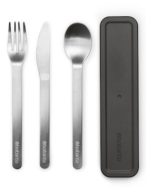 Set cubiertos Brabantia Make & Take de acero inoxidable 3 piezas