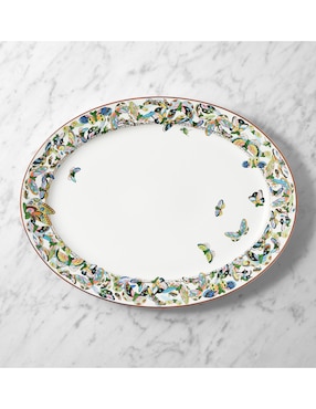 Imagen de producto Platón Papillon de porcelana