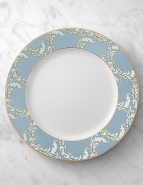 Set platos trinche Sanderson de porcelana 4 piezas