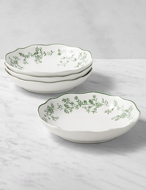 Set bowl Aerin Meadow 4 piezas de gres