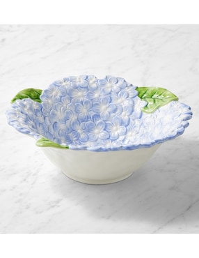 Bowl Hydrangea Dinnerware Collection de stoneware