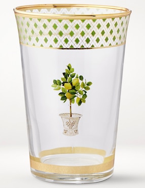 Imagen de producto Set de vasos para agua Limone de vidrio con 4 piezas