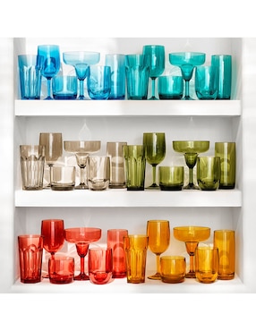Set de vasos para vino DuraClear de tritán con 6 piezas
