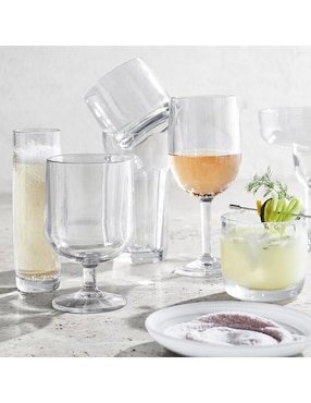 Set de vasos para agua Duraclear de tritán con 6 piezas