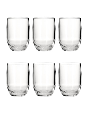 Set de vasos para vino DuraClear de vidrio con 6 piezas