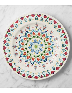 Imagen de producto Set platos trinche Marisol de melamina 4 piezas