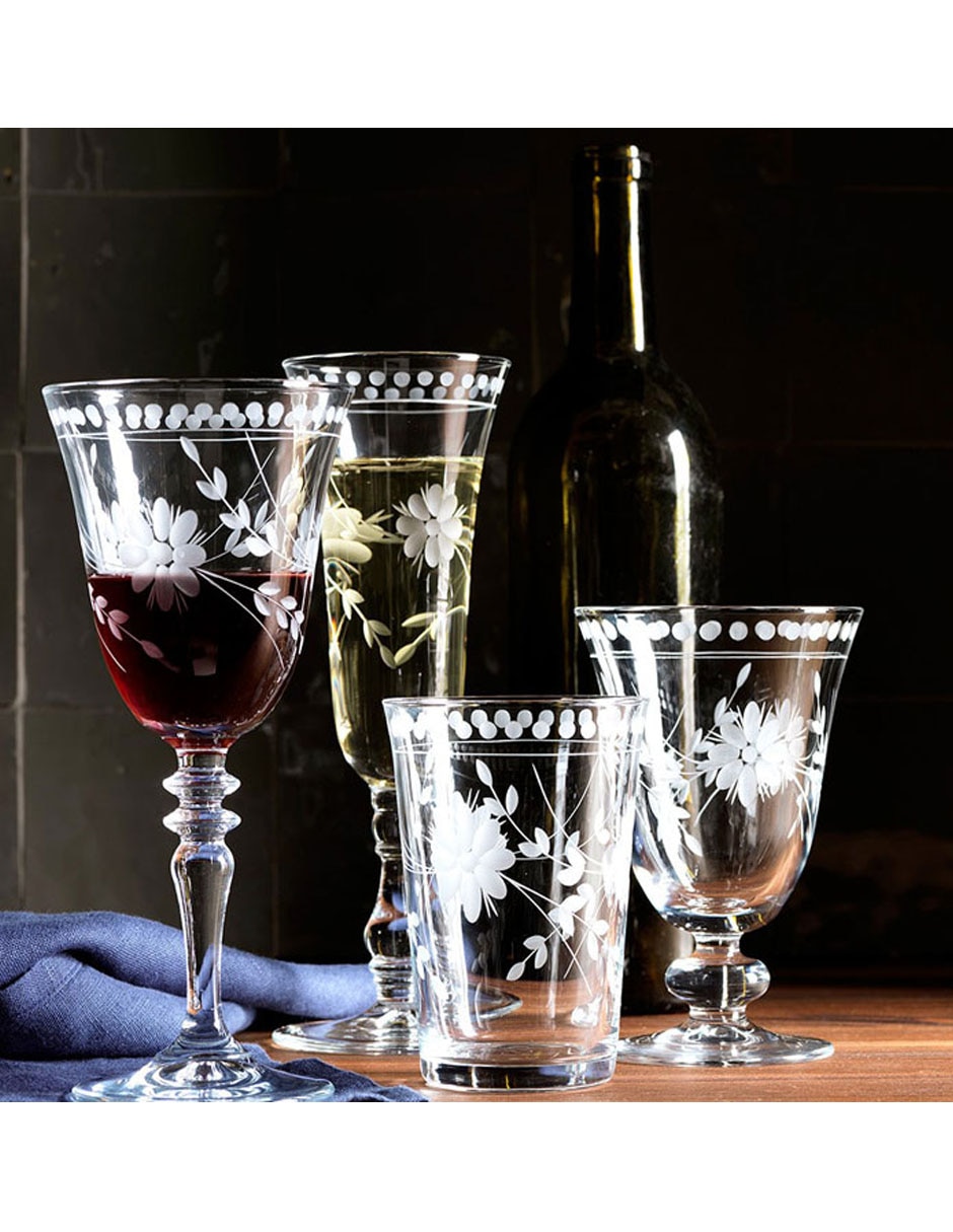 Vaso highball Vintage Edge de vidrio 12
