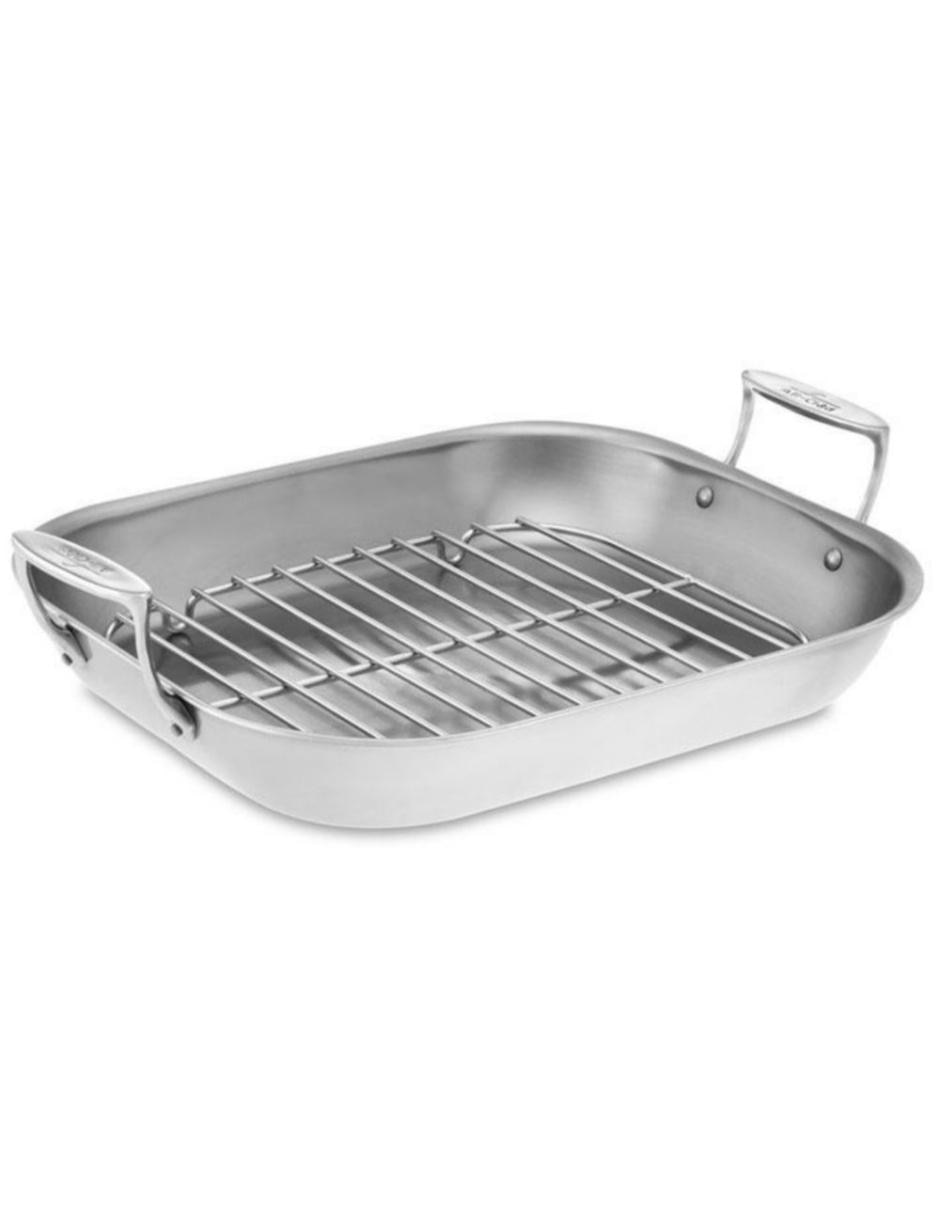Pavera con rack All-Clad acero inoxidable Pavera con rack All-Clad acero inoxidable