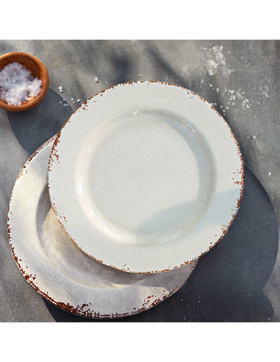 Plato trinche Rustic Italian de melamina 14