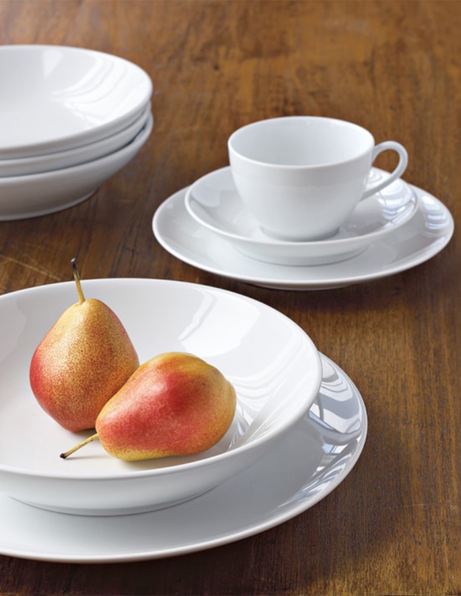 Plato trinche Coupe de porcelana 2