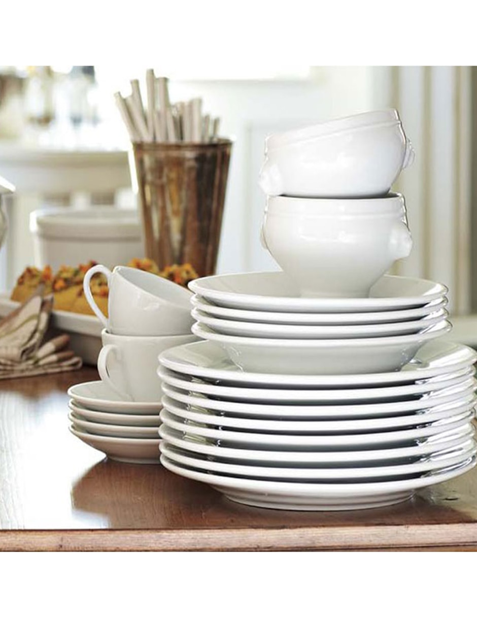 Plato trinche Coupe de porcelana 6