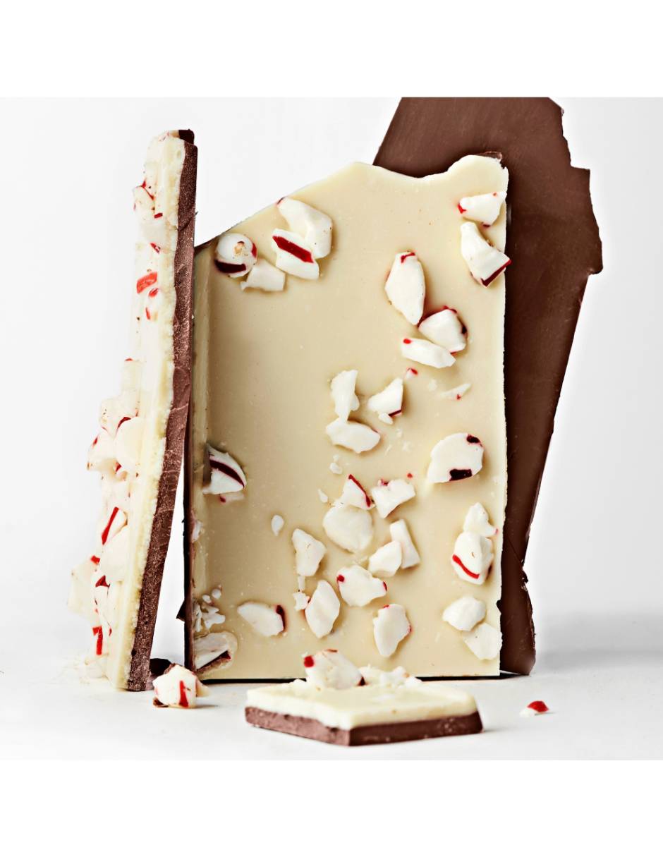 Chocolate Peppermint Bark Bite