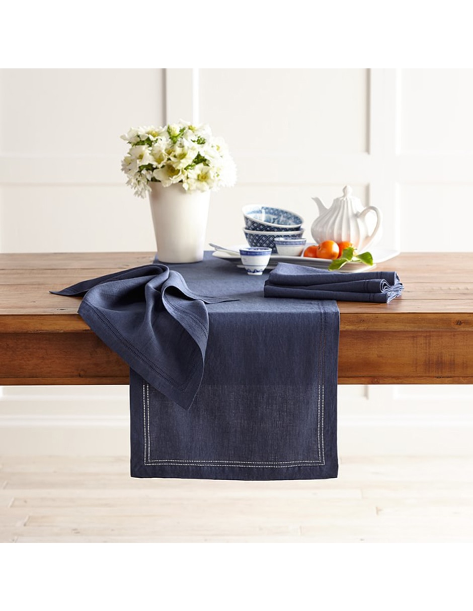 CAMINO MESA LINEN DBL HEMSTICH R, GRIS