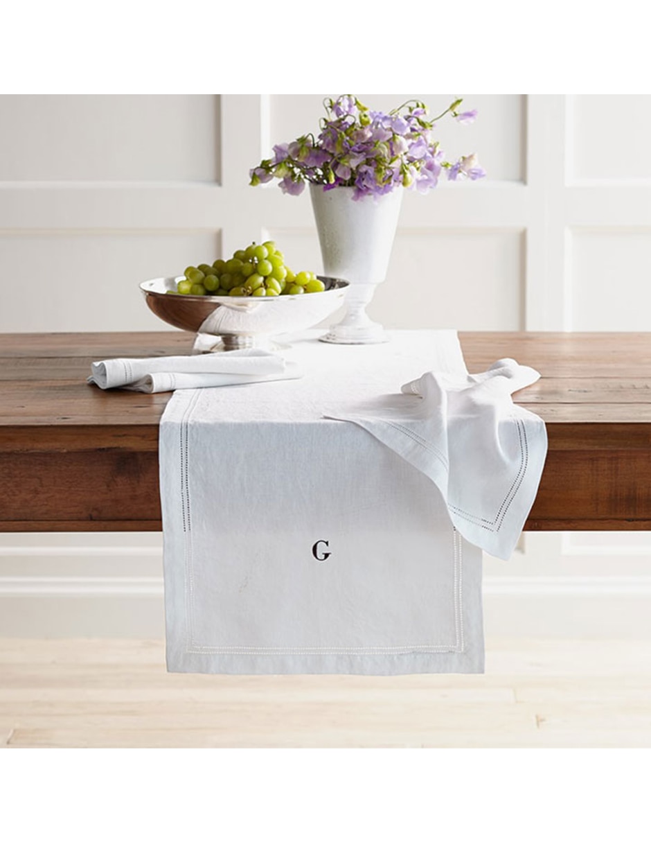 CAMINO MESA LINEN DBL HEMSTICH R, GRIS
