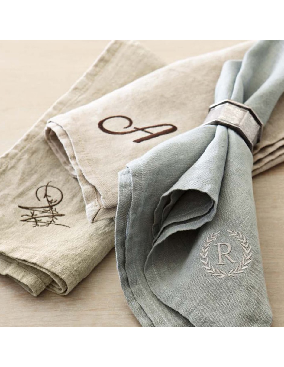 Set de servilletas Washed Linen 4 piezas 10