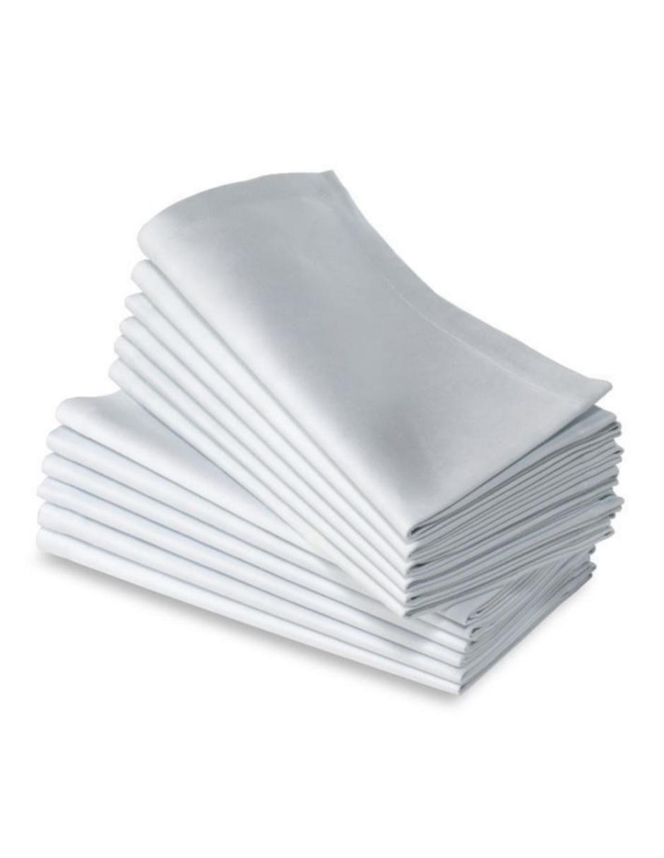 SET SERVILLETA HOTEL 12 PZA, 50 CM, GRIS