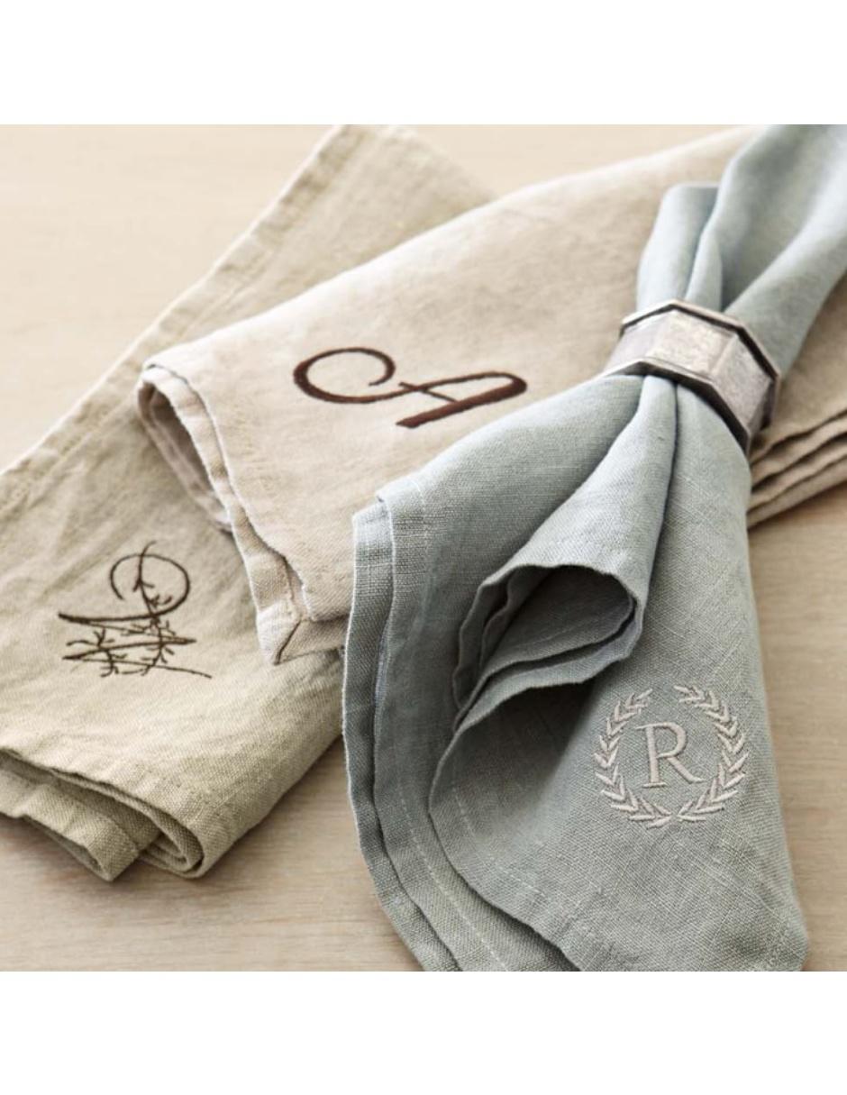Set servilleta Italian Washed de lino 4 piezas 8