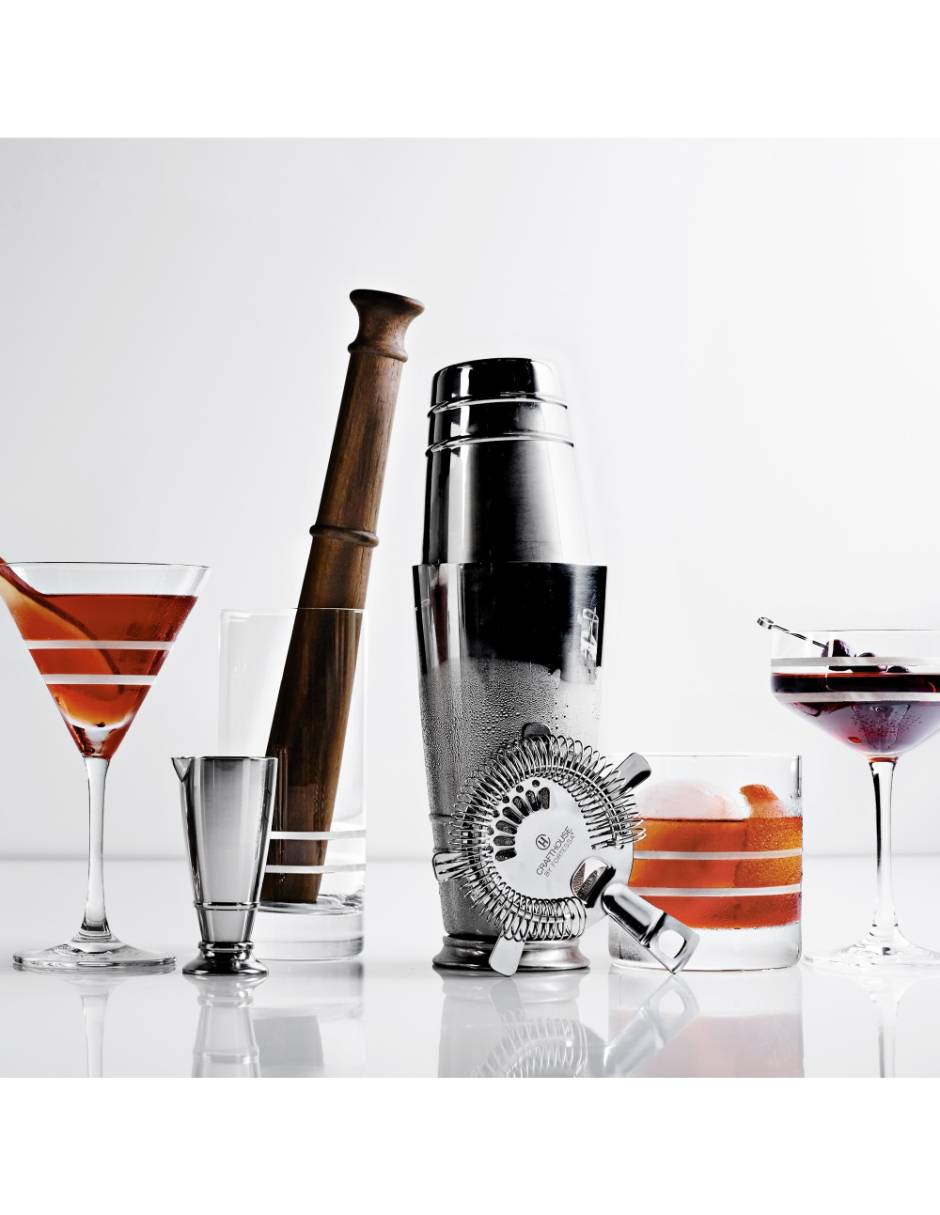 Set bar Crafthouse de acero inoxidable 6
