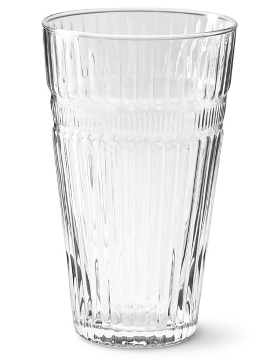 Vaso Highball Glow de vidrio con 1 pieza