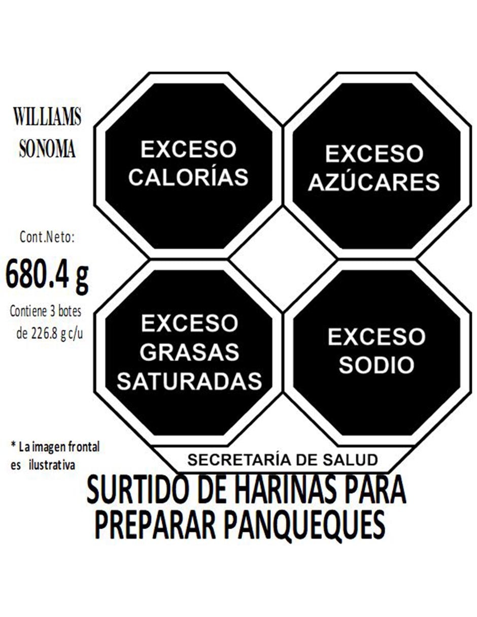 Set Mixes para Hot Cakes y Waffles Sampler 2
