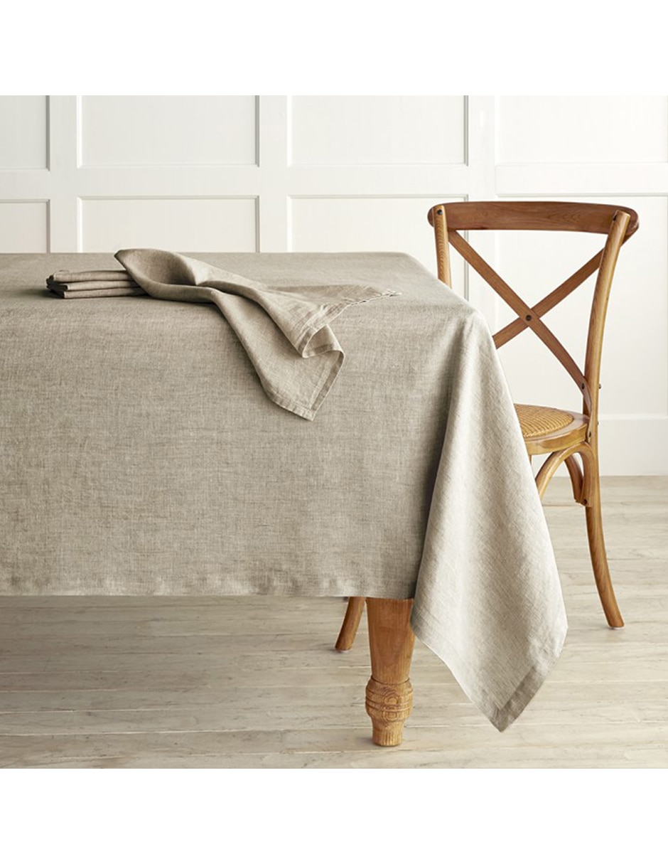Mantel rectangular de lino Washed Linen Mantel rectangular de lino Washed Linen