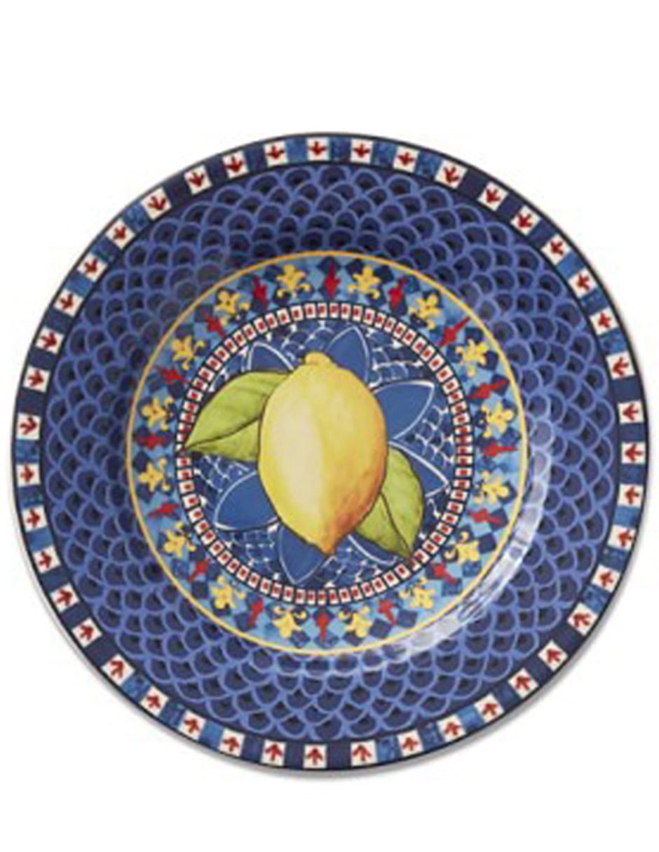 Plato ensalada Sicilia de porcelana
