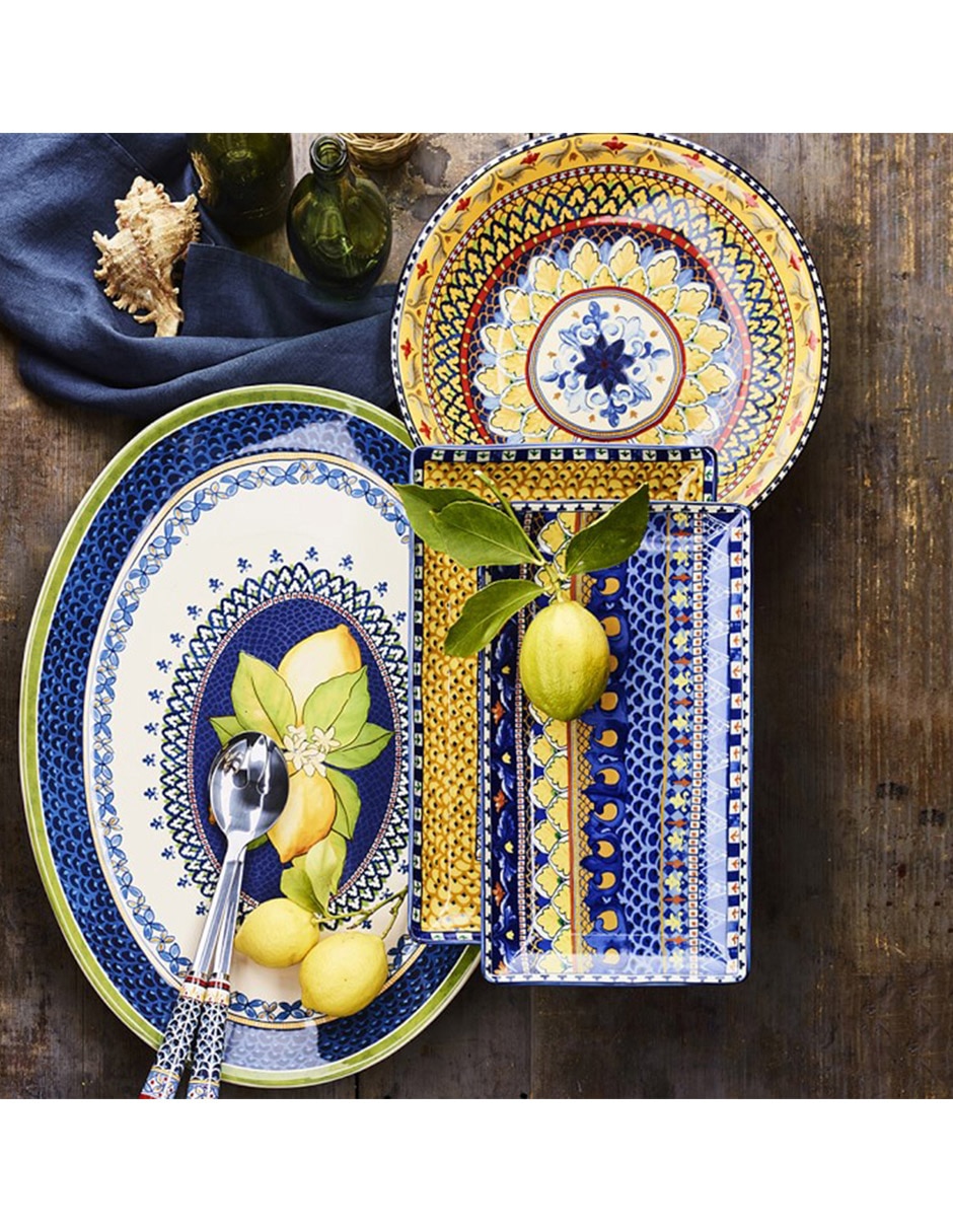 Ensaladera Sicilia de porcelana 4