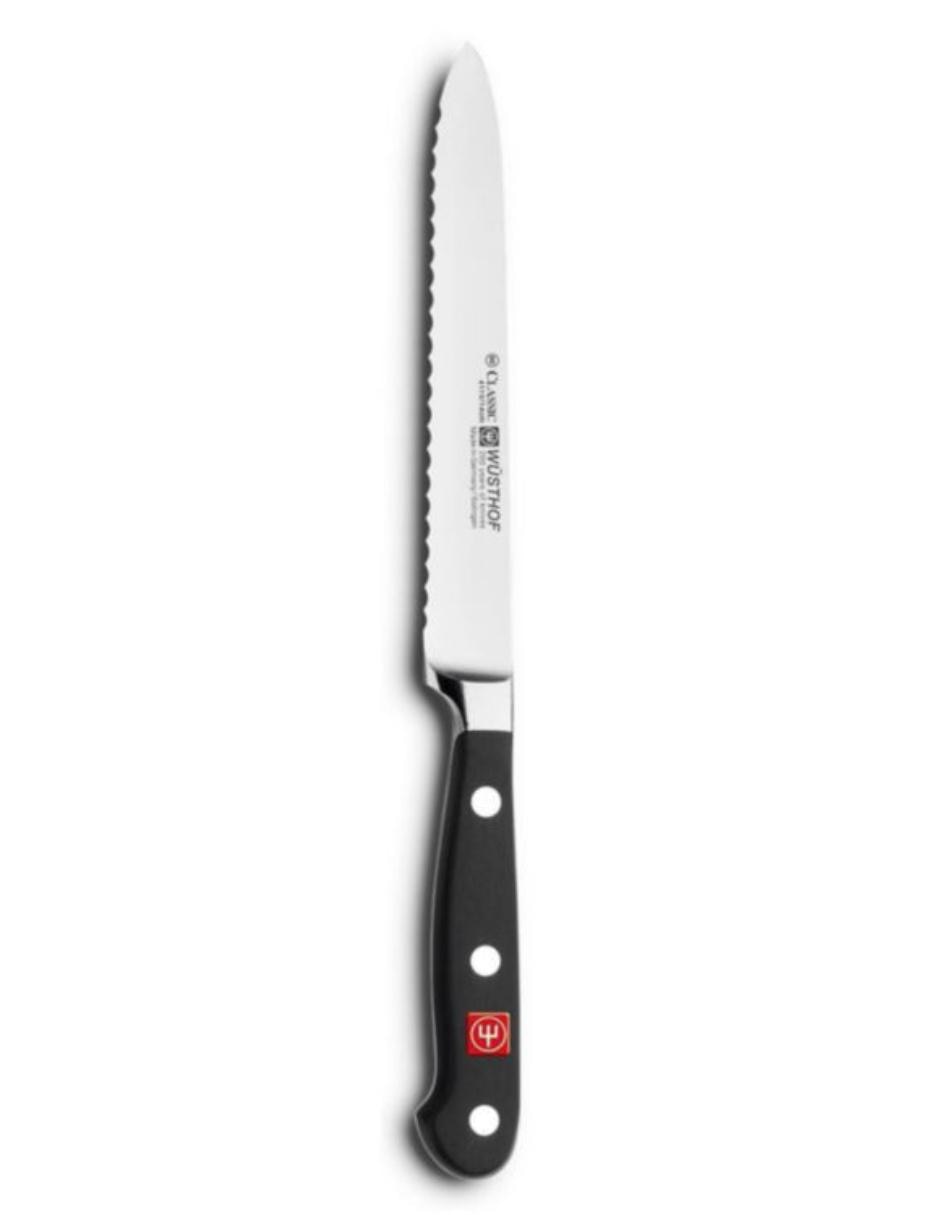 Cuchillo de sierra Wüsthof Classic negro