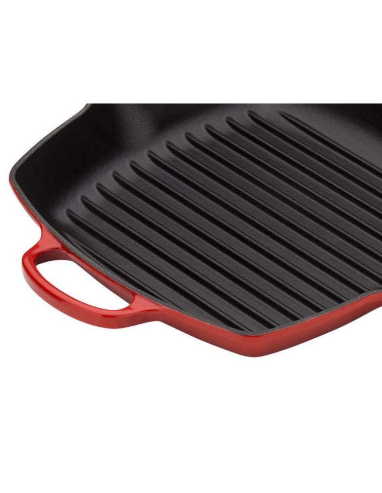 Sartén grill de hierro fundido 2