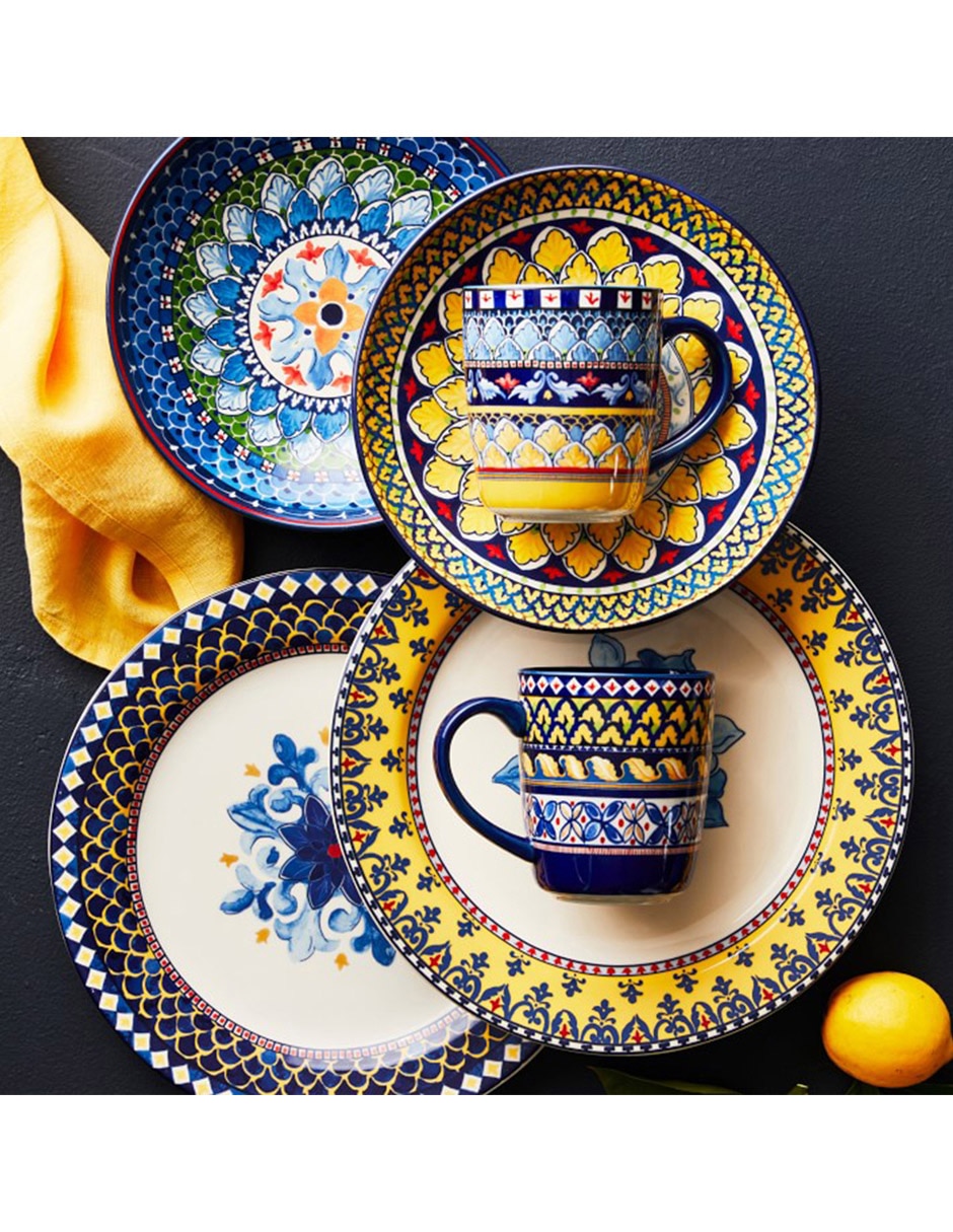Plato pasta Sicily de porcelana 4