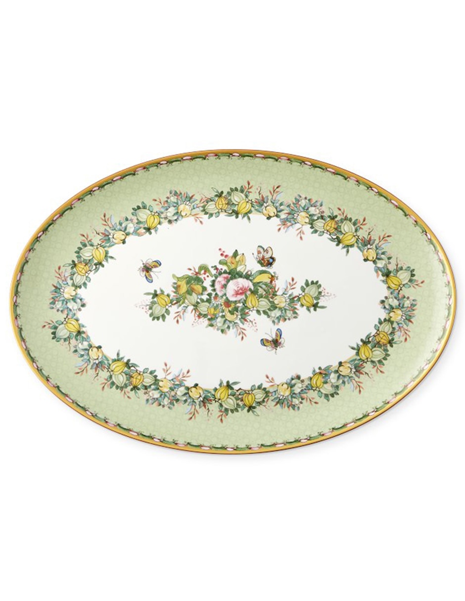 Platón Famille Rose de porcelana 1