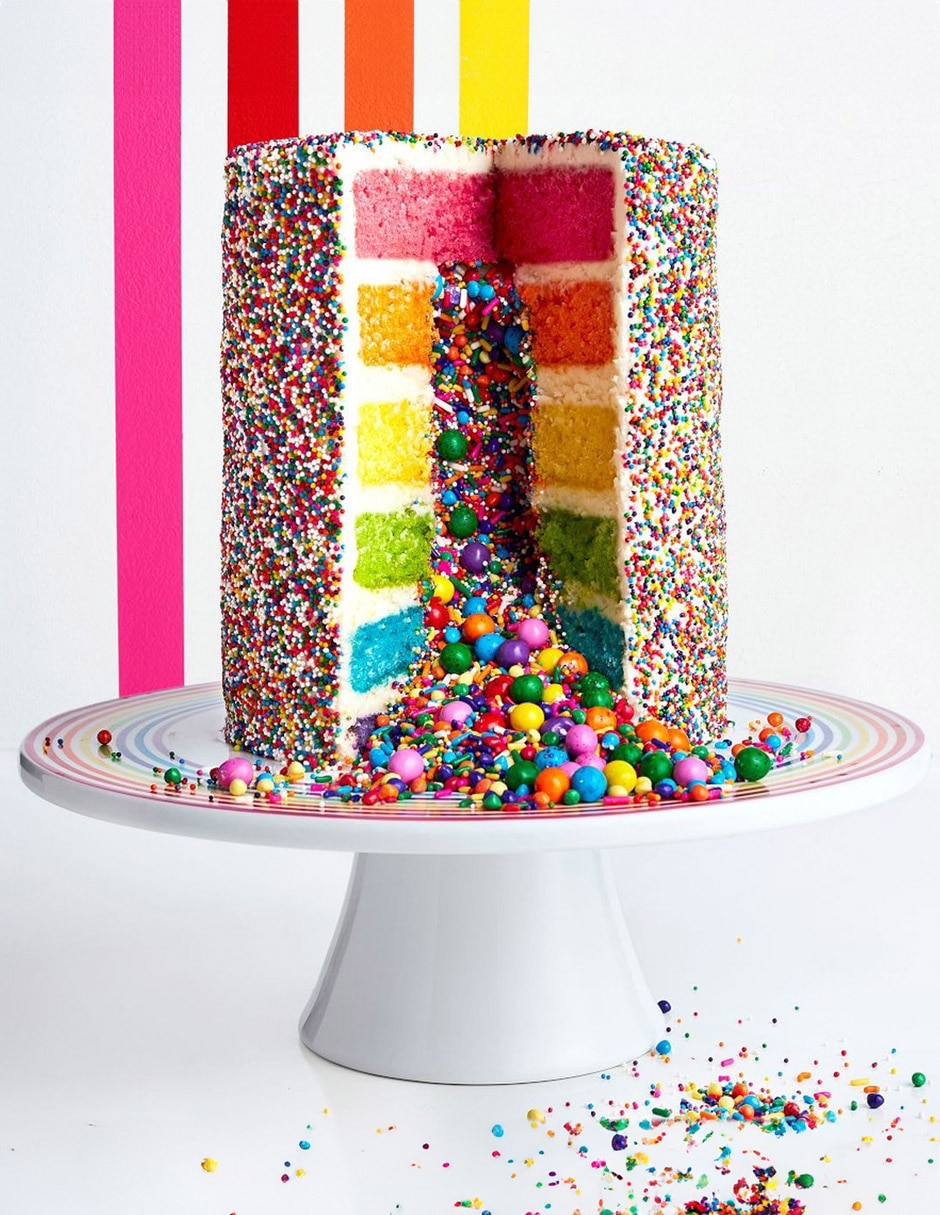 Set de Pastel Flour Shop Rainbow 2