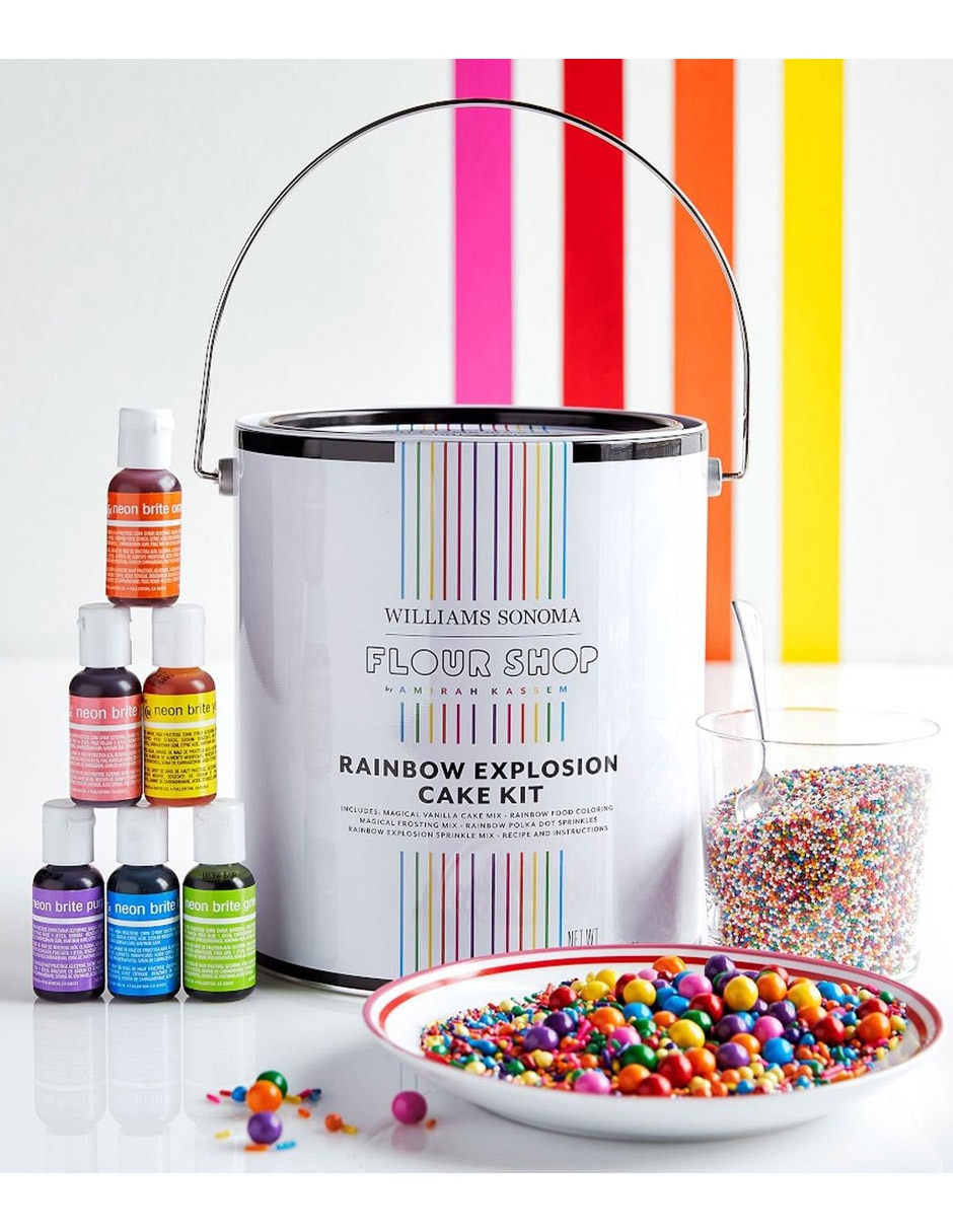 Set de Pastel Flour Shop Rainbow 4