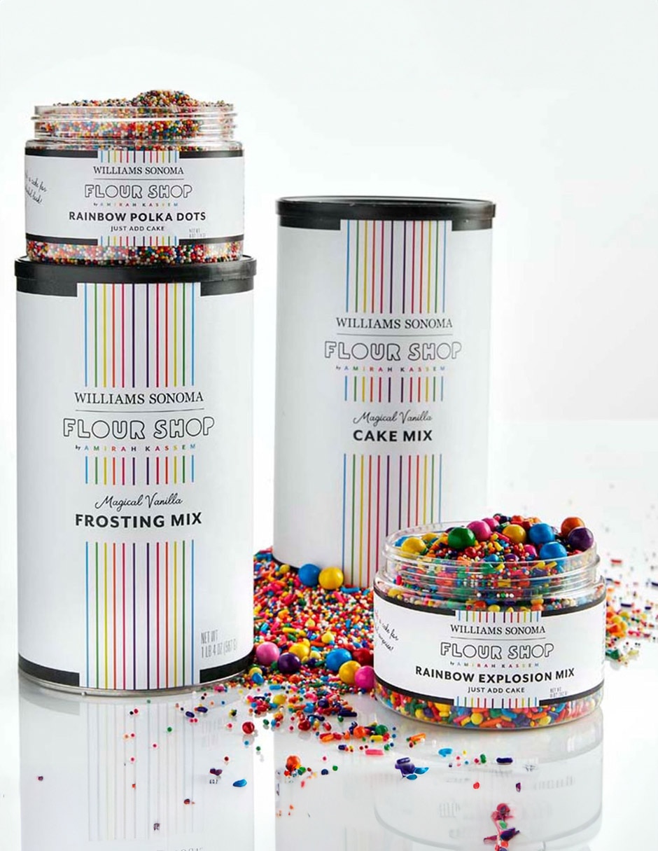 Set de Pastel Flour Shop Rainbow 6