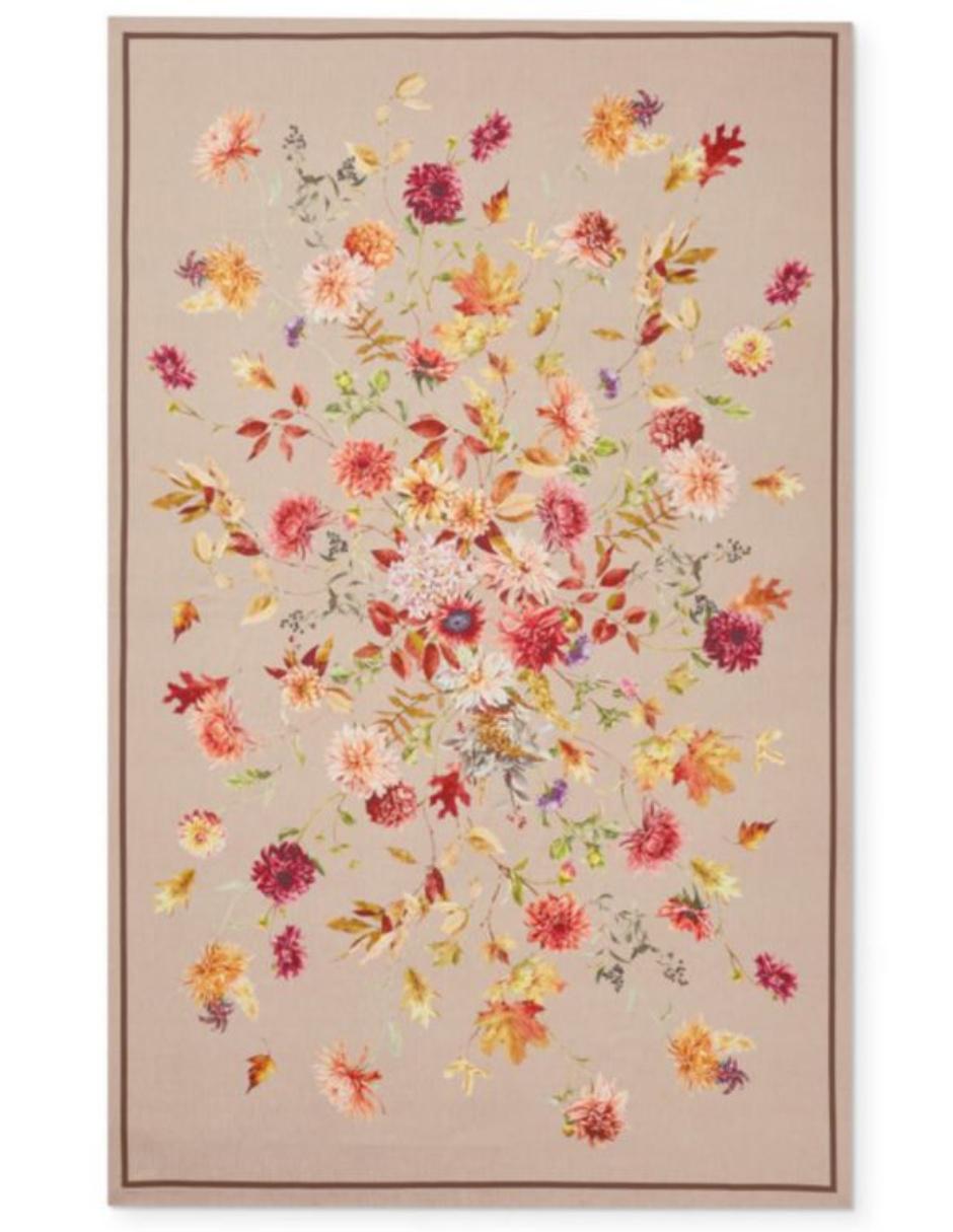 Mantel rectangular de algodón