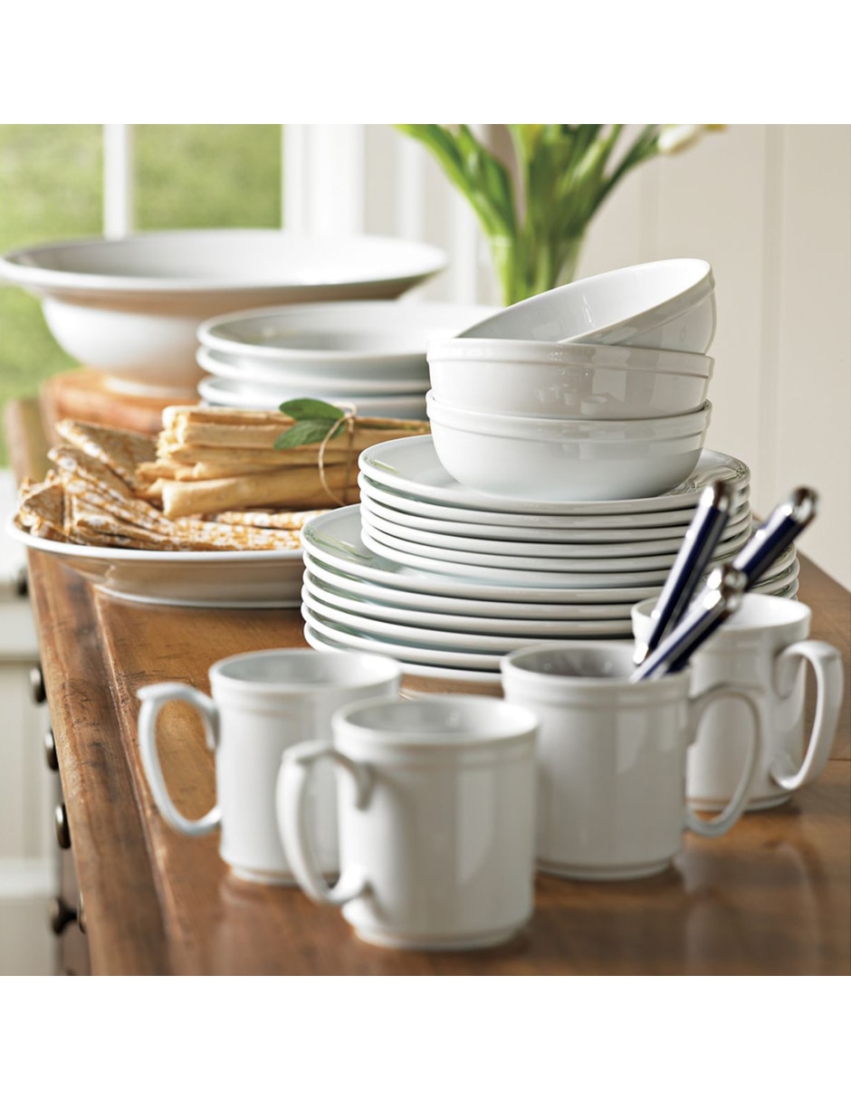 Set platos trinche Pantry de porcelana 6 piezas 8