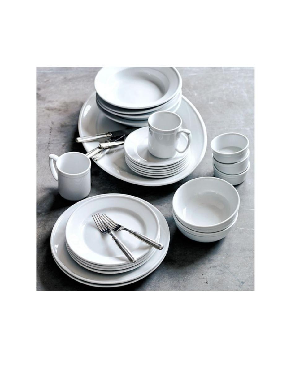 Set bowl Pantry 6 piezas de porcelana 6