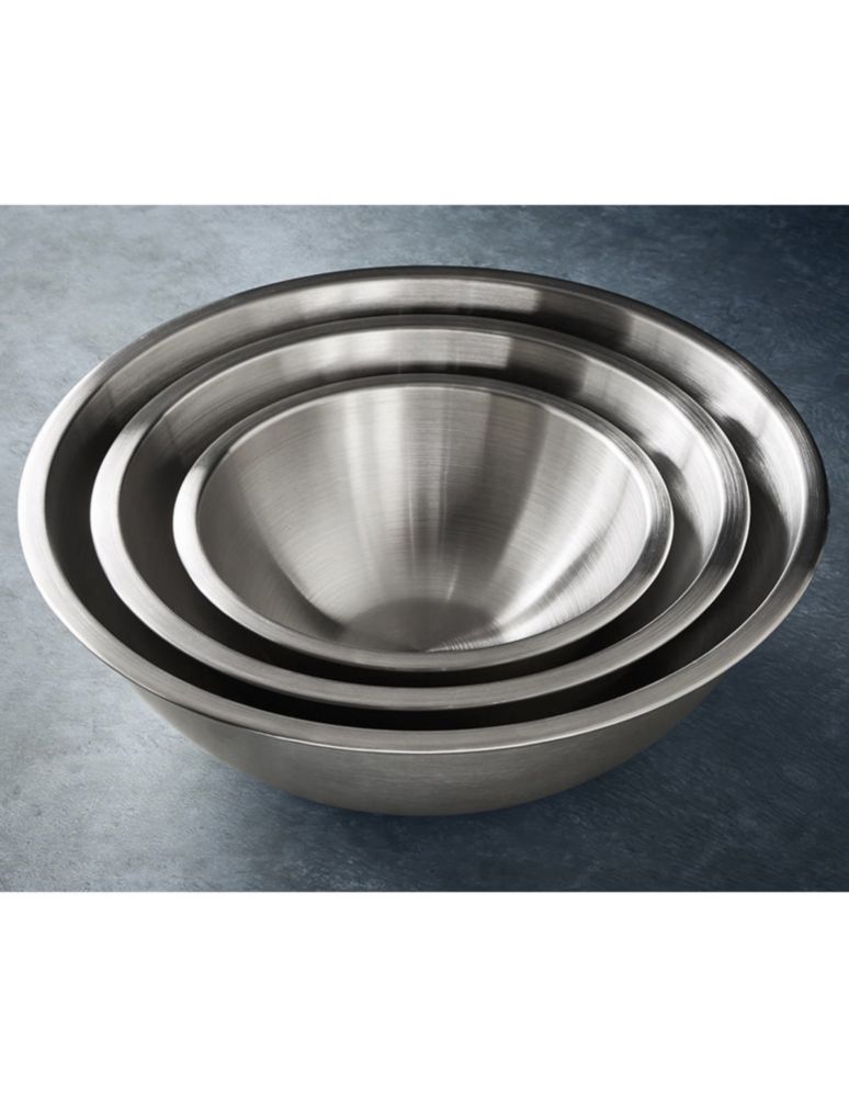 Set bowl Open Kitchen 3 piezas de acero inoxidable 2