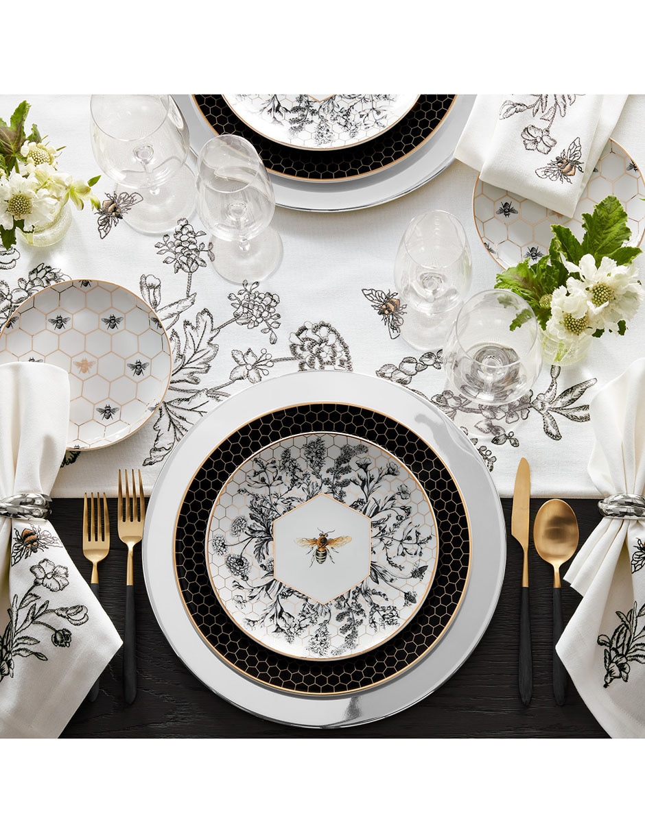 Botanero Honeycomb de Porcelana 4