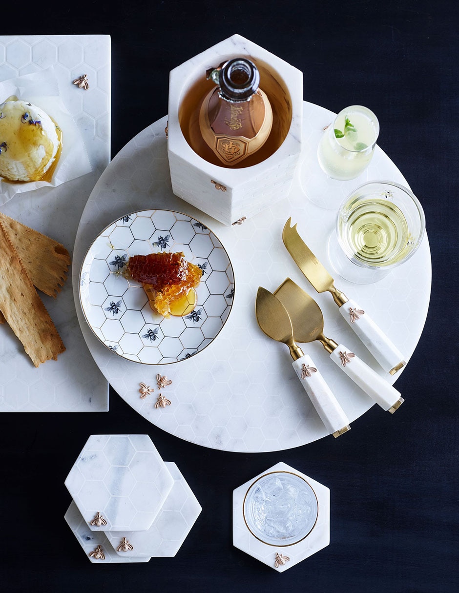 Botanero Honeycomb de Porcelana 7