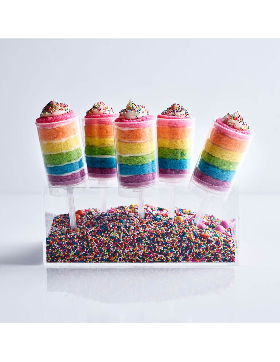 Set para hornear Flour Shop Rainbow Pop-Up Cake 8