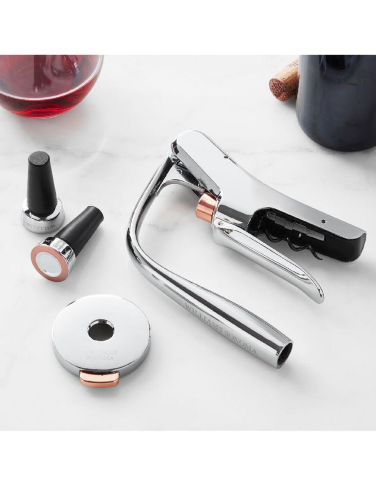 Set vino Williams Sonoma Signature de acero inoxidable